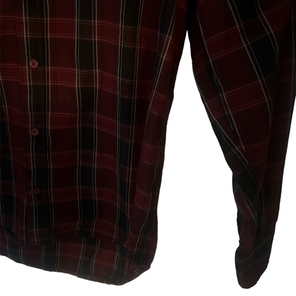 Men’s Vans Long-Sleeve Plaid Button Down Shirt - Picture 5 of 7